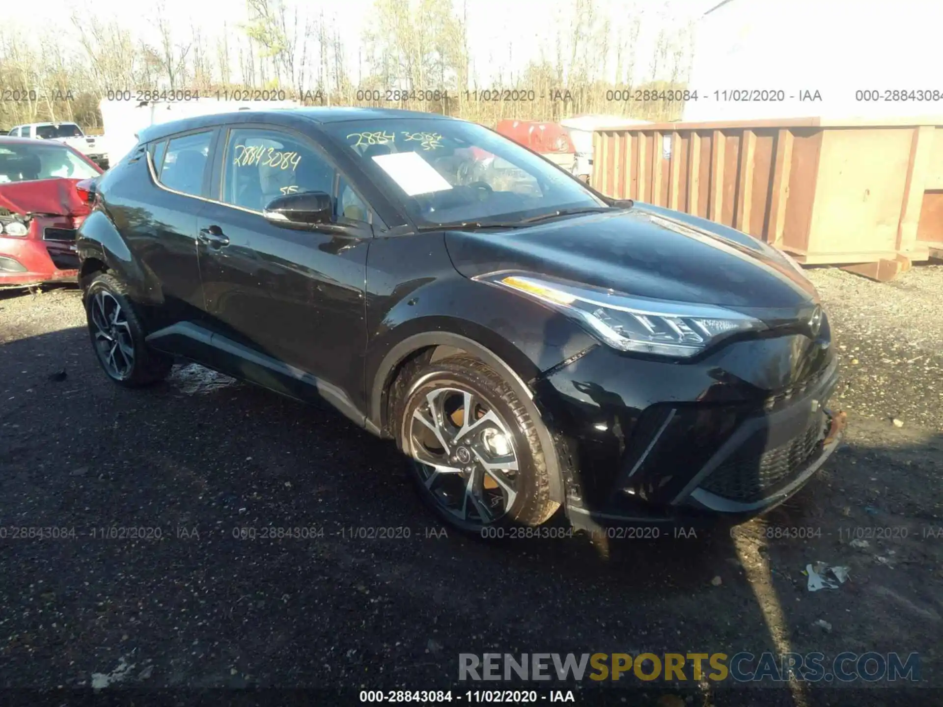 1 Photograph of a damaged car NMTKHMBX0LR109190 TOYOTA C-HR 2020