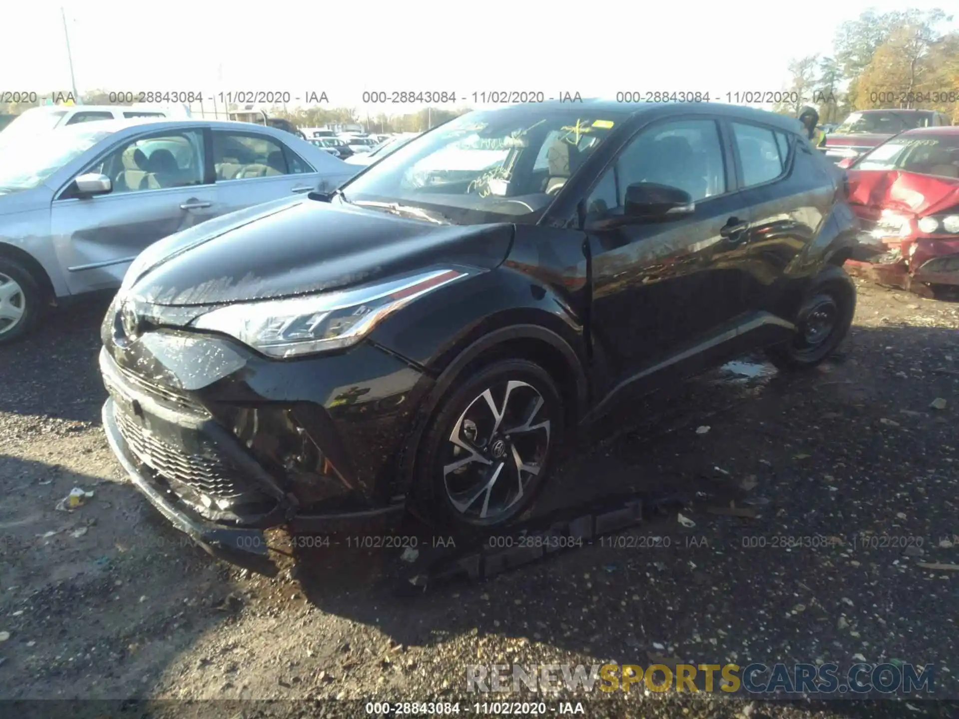 2 Фотография поврежденного автомобиля NMTKHMBX0LR109190 TOYOTA C-HR 2020