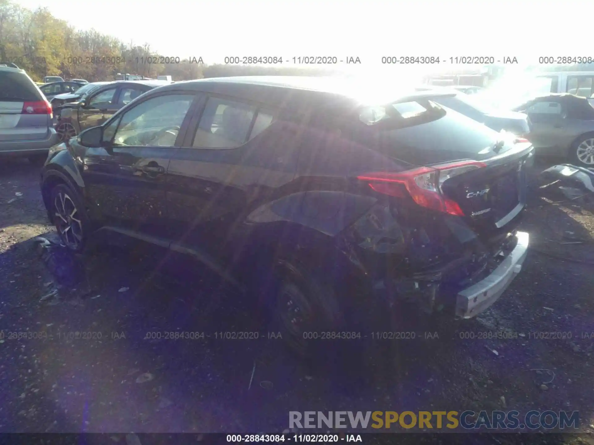 3 Photograph of a damaged car NMTKHMBX0LR109190 TOYOTA C-HR 2020