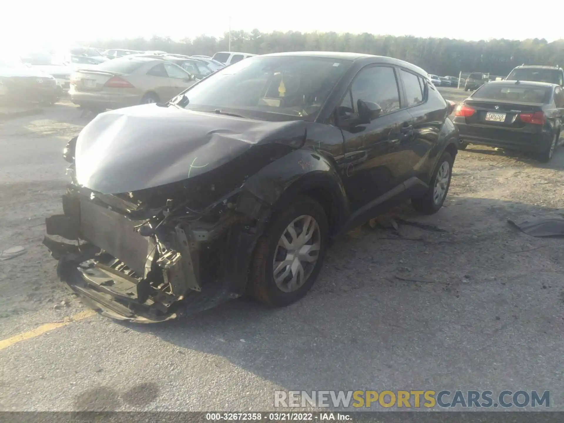 2 Photograph of a damaged car NMTKHMBX0LR110579 TOYOTA C-HR 2020