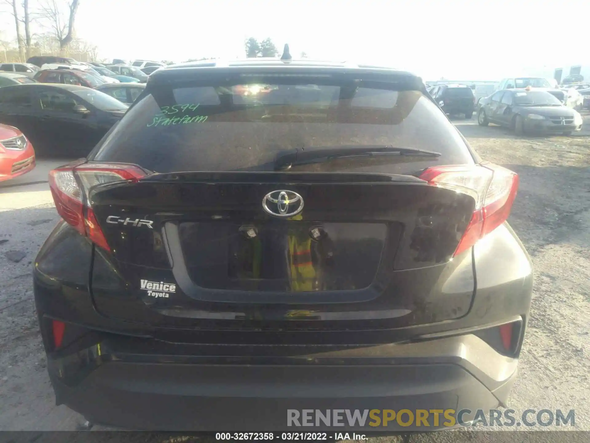 6 Photograph of a damaged car NMTKHMBX0LR110579 TOYOTA C-HR 2020