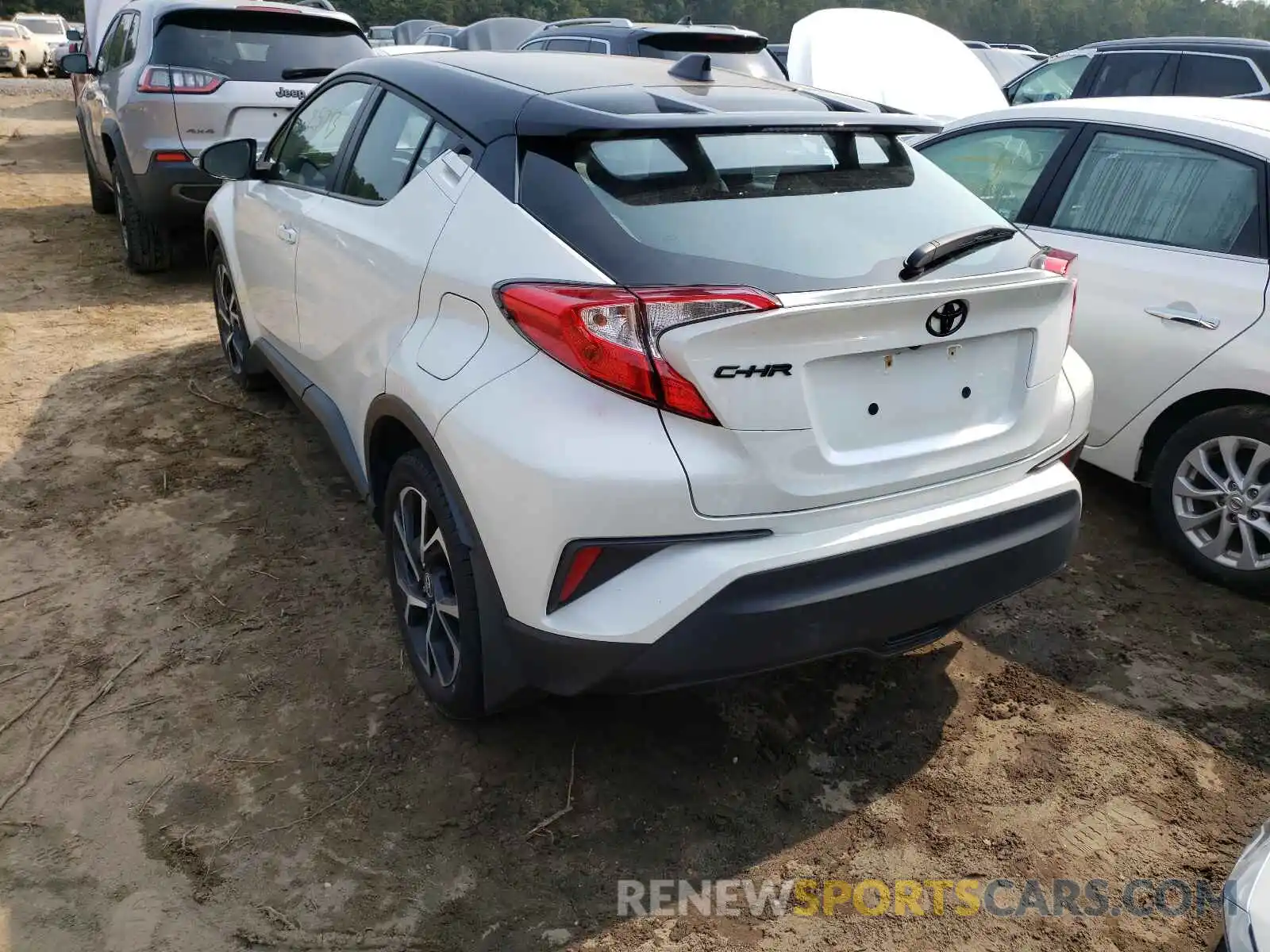 3 Photograph of a damaged car NMTKHMBX0LR110601 TOYOTA C-HR 2020