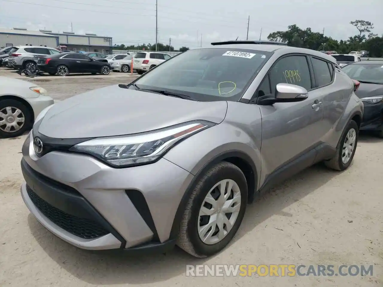 2 Photograph of a damaged car NMTKHMBX0LR110811 TOYOTA C-HR 2020