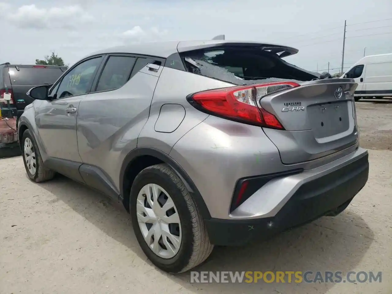 3 Photograph of a damaged car NMTKHMBX0LR110811 TOYOTA C-HR 2020