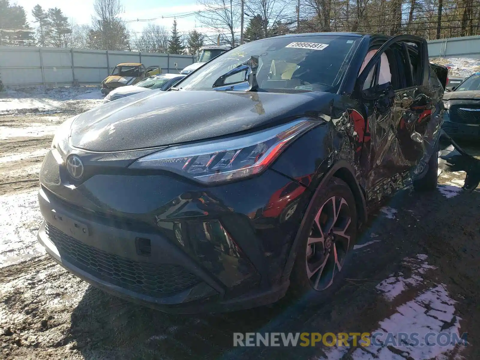 2 Photograph of a damaged car NMTKHMBX0LR115135 TOYOTA C-HR 2020