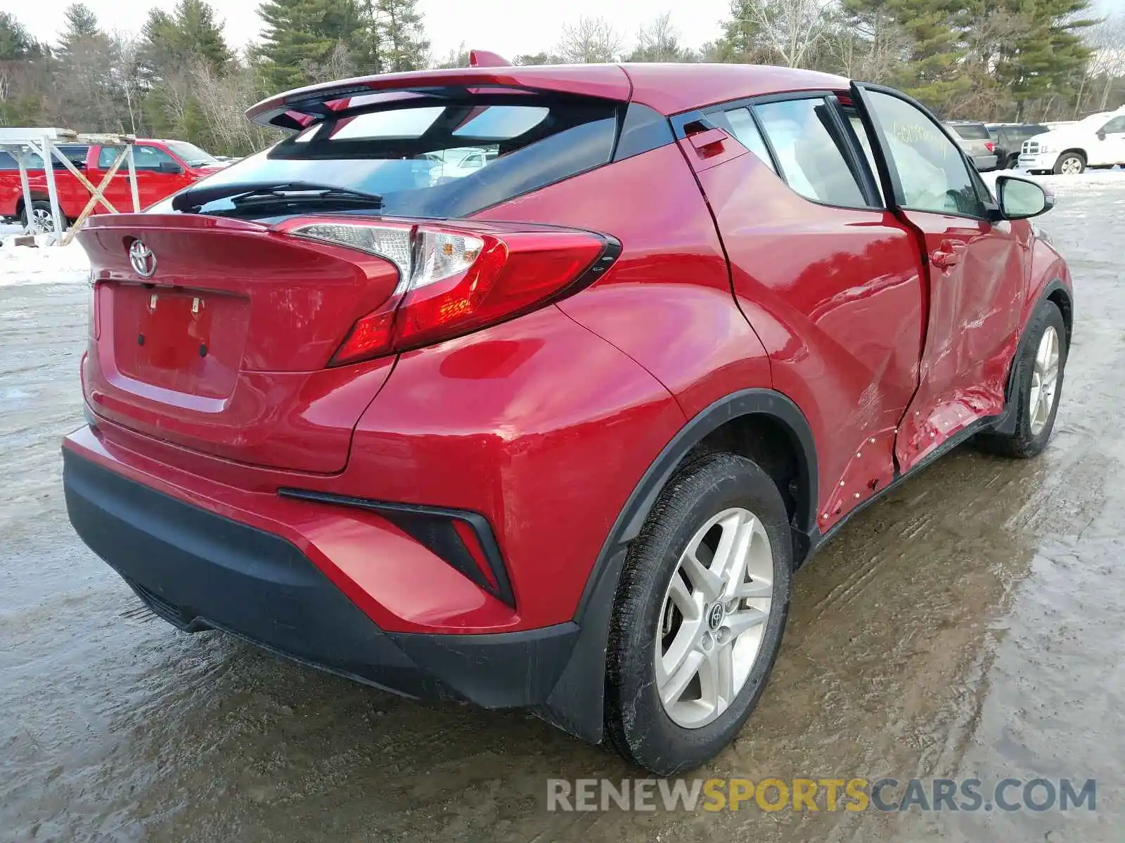 4 Photograph of a damaged car NMTKHMBX0LR115507 TOYOTA C-HR 2020