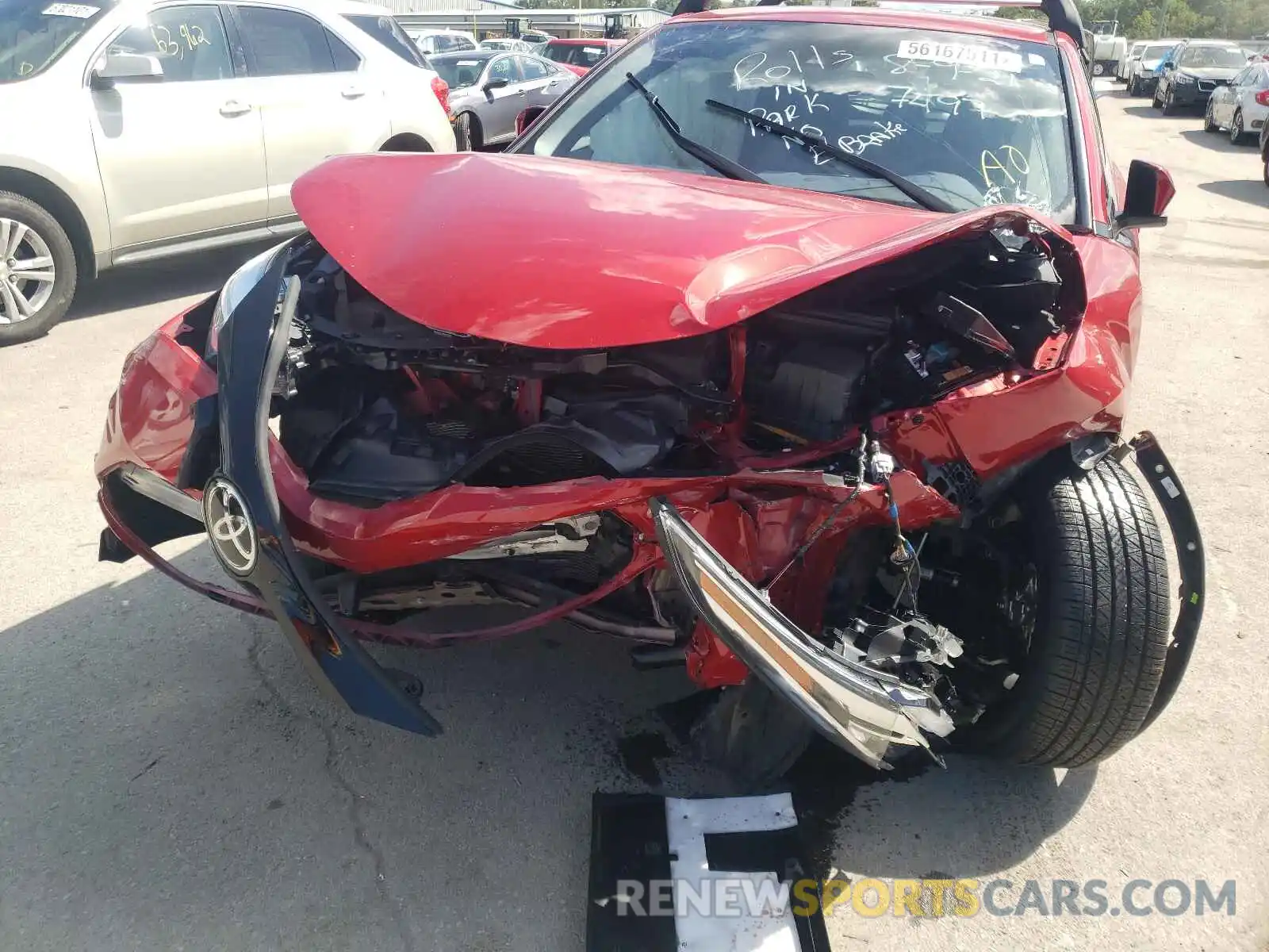 9 Photograph of a damaged car NMTKHMBX0LR117497 TOYOTA C-HR 2020