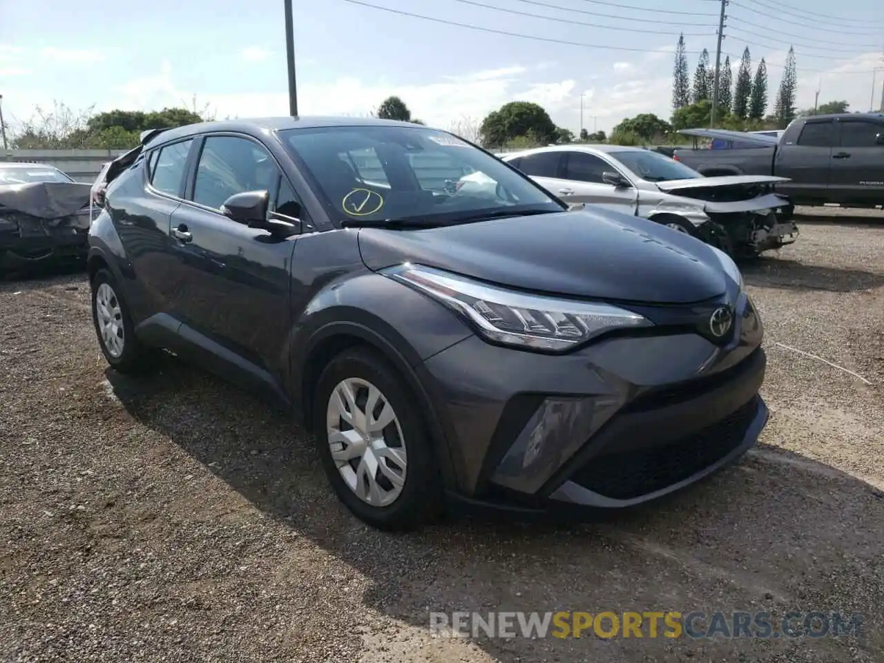 1 Photograph of a damaged car NMTKHMBX0LR118410 TOYOTA C-HR 2020