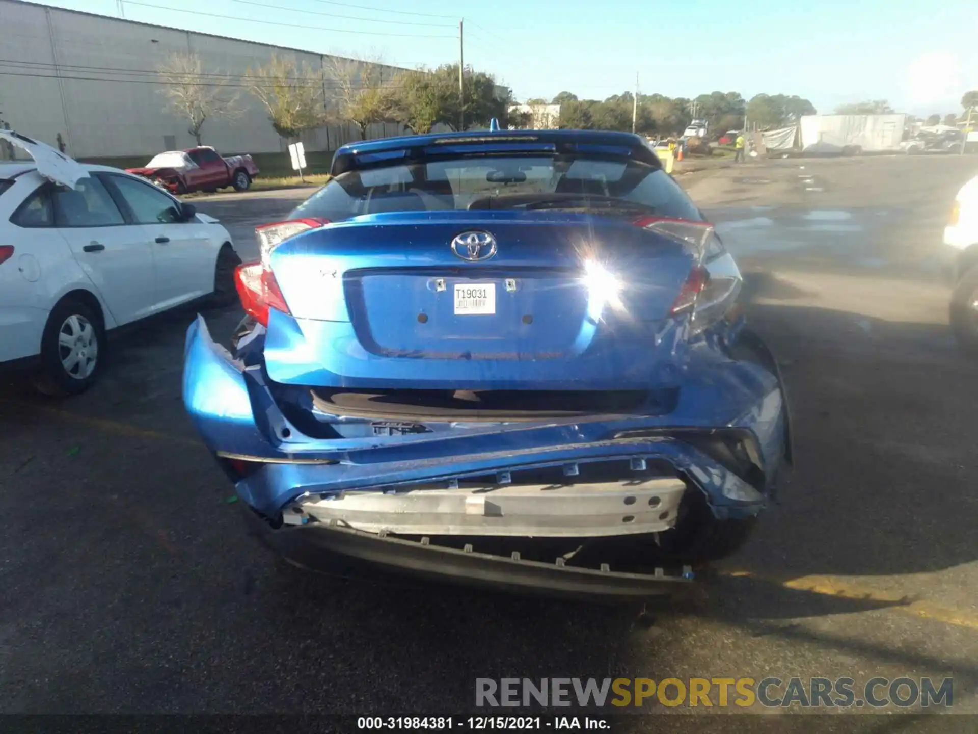 6 Photograph of a damaged car NMTKHMBX1LR102121 TOYOTA C-HR 2020