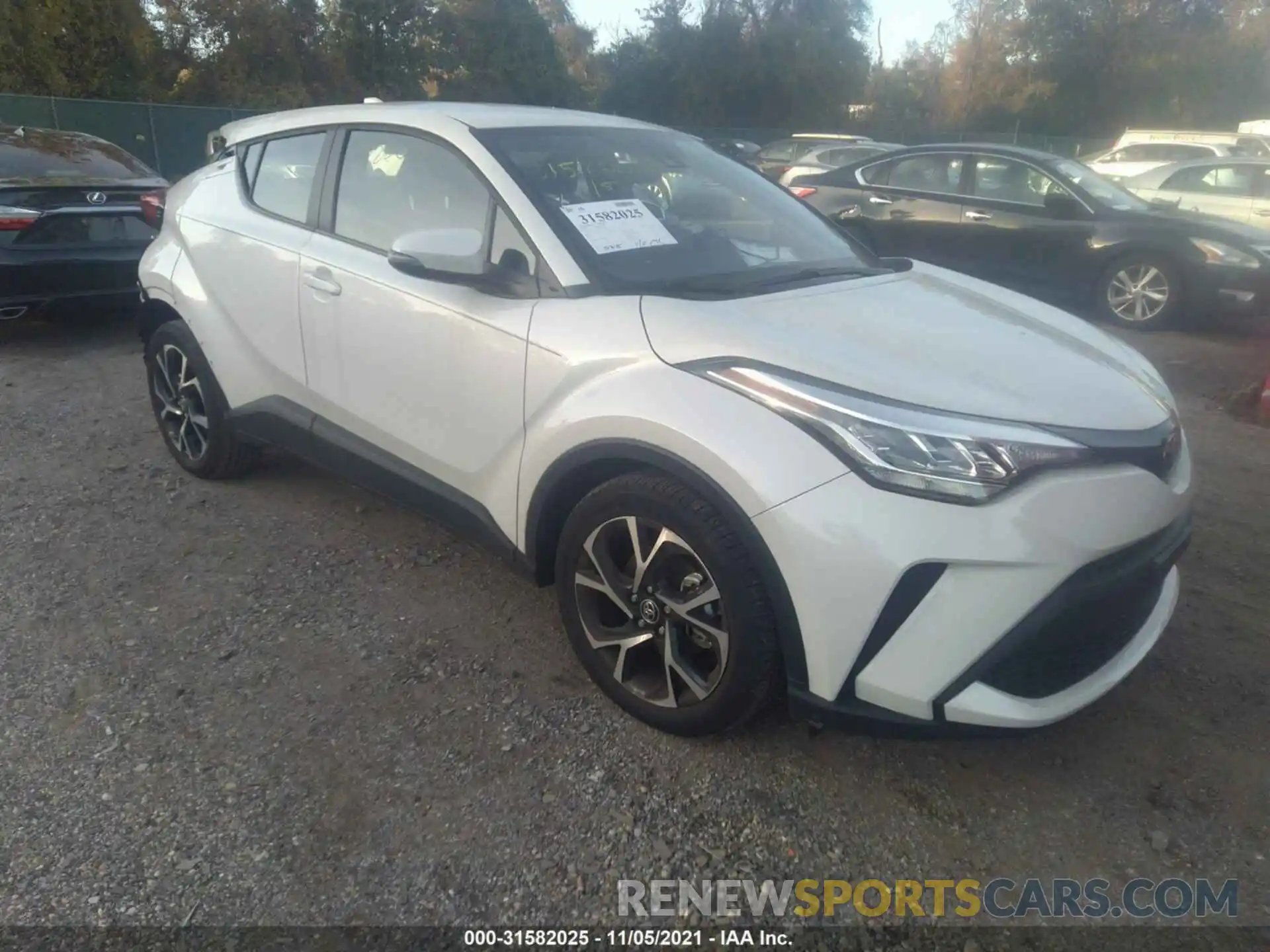 1 Photograph of a damaged car NMTKHMBX1LR102619 TOYOTA C-HR 2020