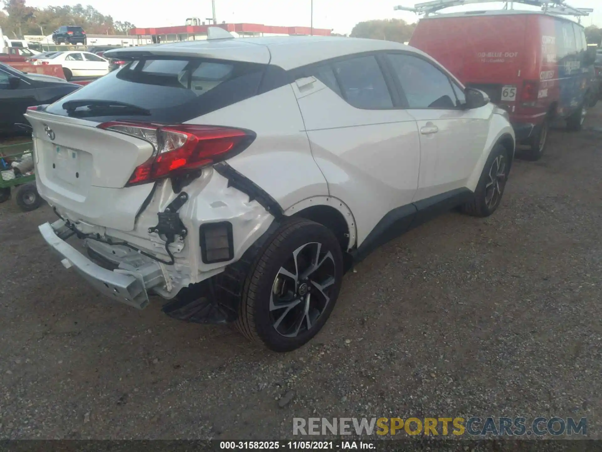 4 Photograph of a damaged car NMTKHMBX1LR102619 TOYOTA C-HR 2020