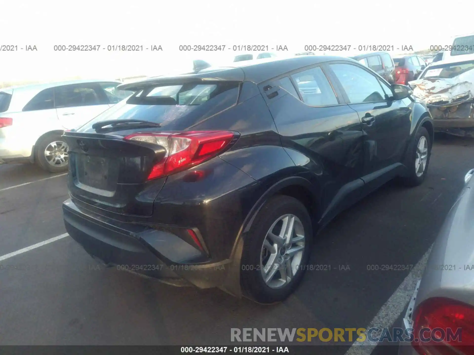 4 Photograph of a damaged car NMTKHMBX1LR102975 TOYOTA C-HR 2020