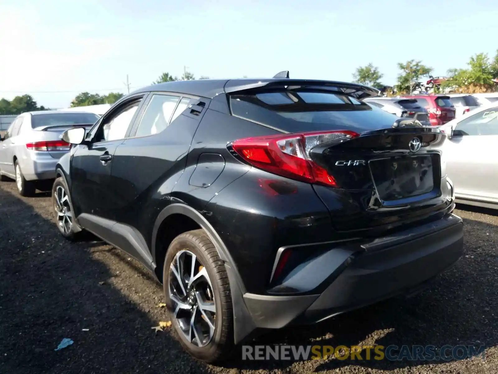 3 Photograph of a damaged car NMTKHMBX1LR103009 TOYOTA C-HR 2020