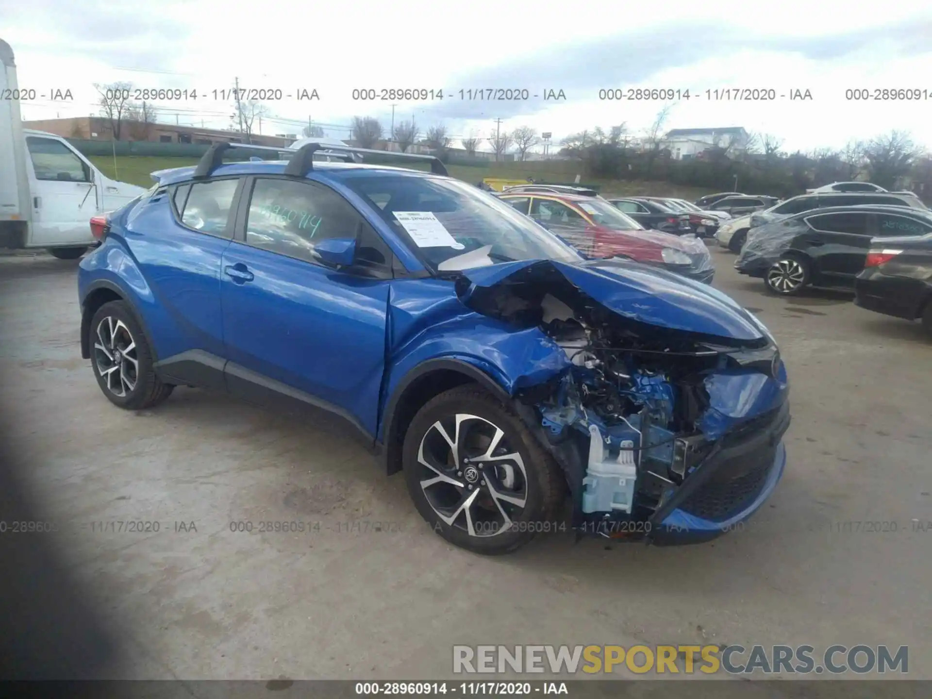 1 Photograph of a damaged car NMTKHMBX1LR103544 TOYOTA C-HR 2020