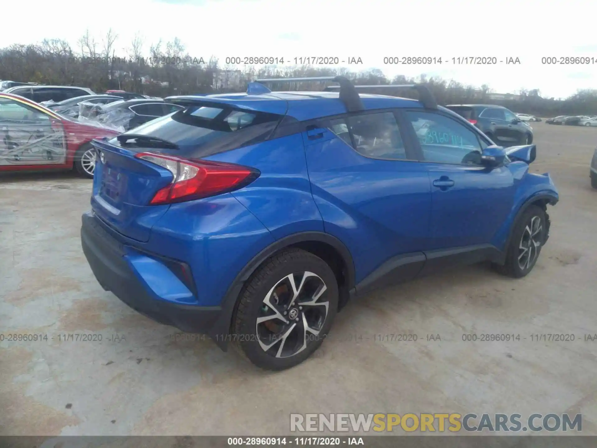 4 Photograph of a damaged car NMTKHMBX1LR103544 TOYOTA C-HR 2020