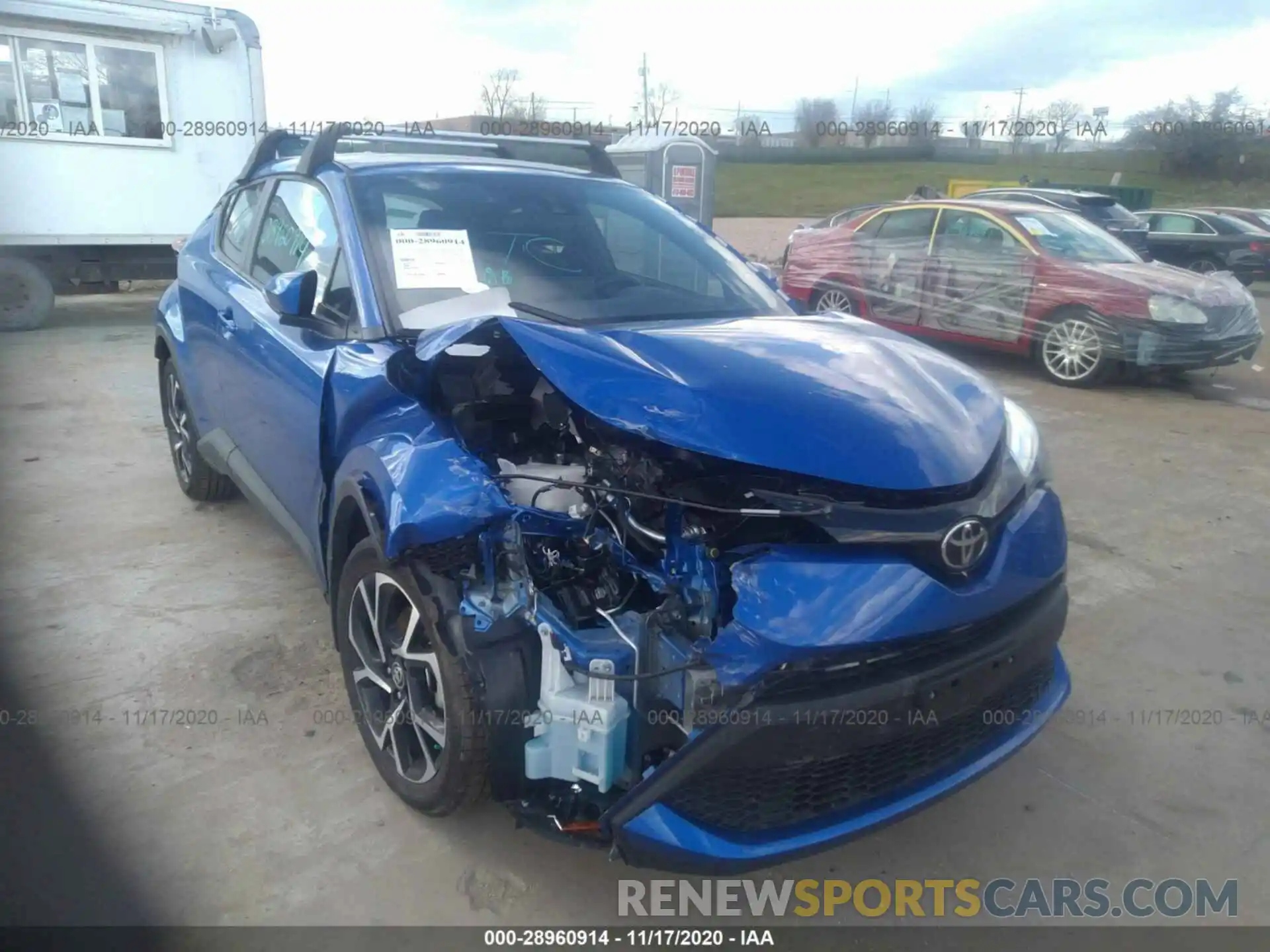 6 Photograph of a damaged car NMTKHMBX1LR103544 TOYOTA C-HR 2020