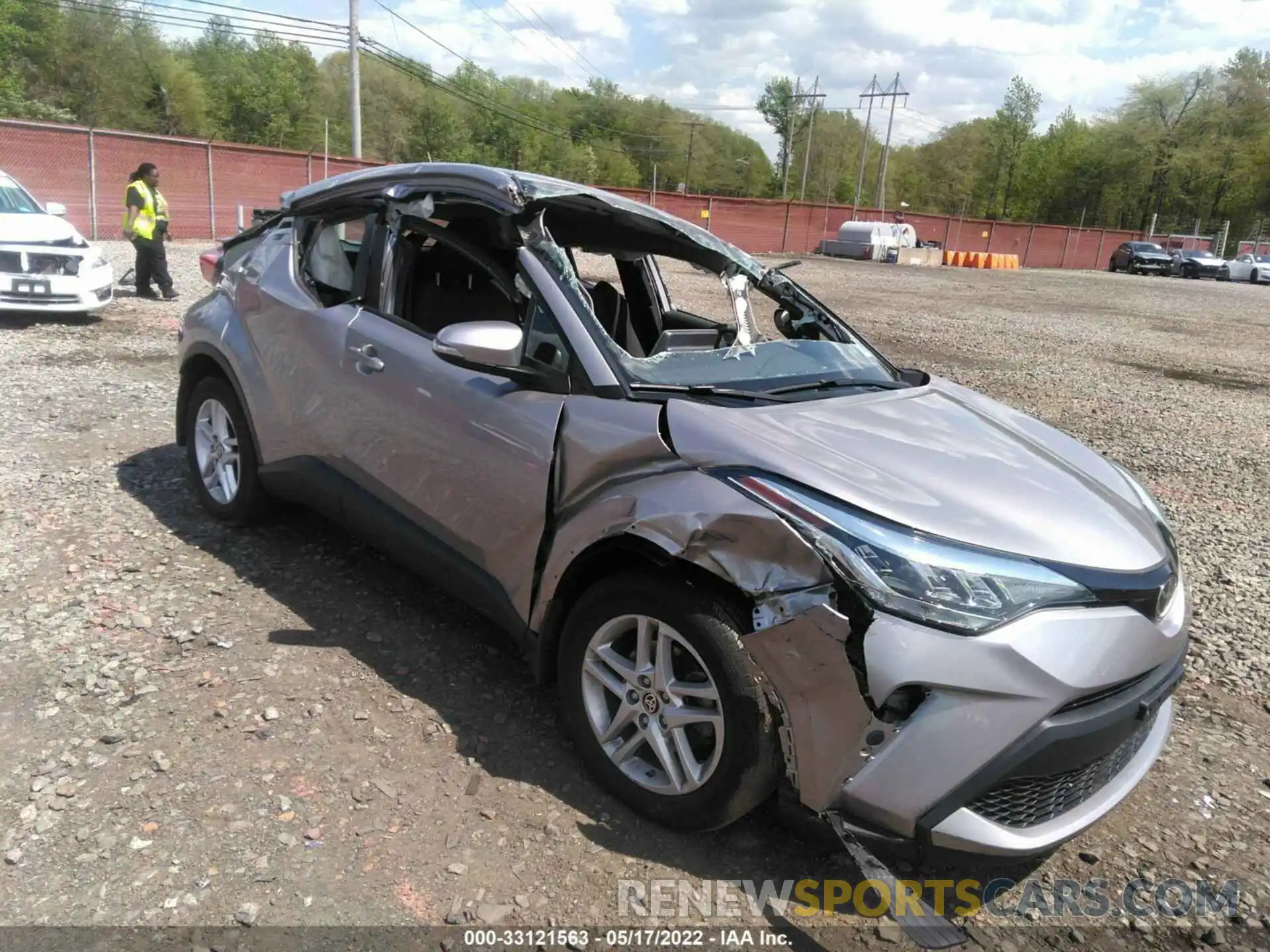 6 Фотография поврежденного автомобиля NMTKHMBX1LR104600 TOYOTA C-HR 2020