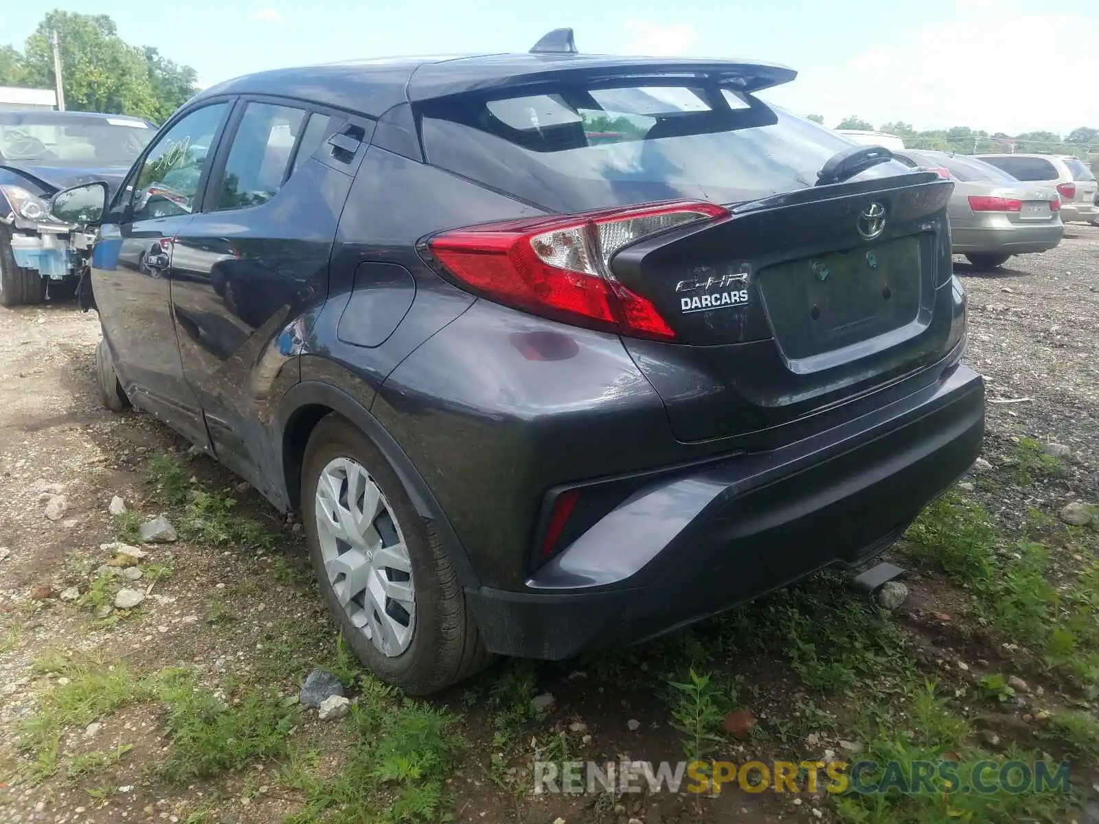 3 Photograph of a damaged car NMTKHMBX1LR105407 TOYOTA C-HR 2020