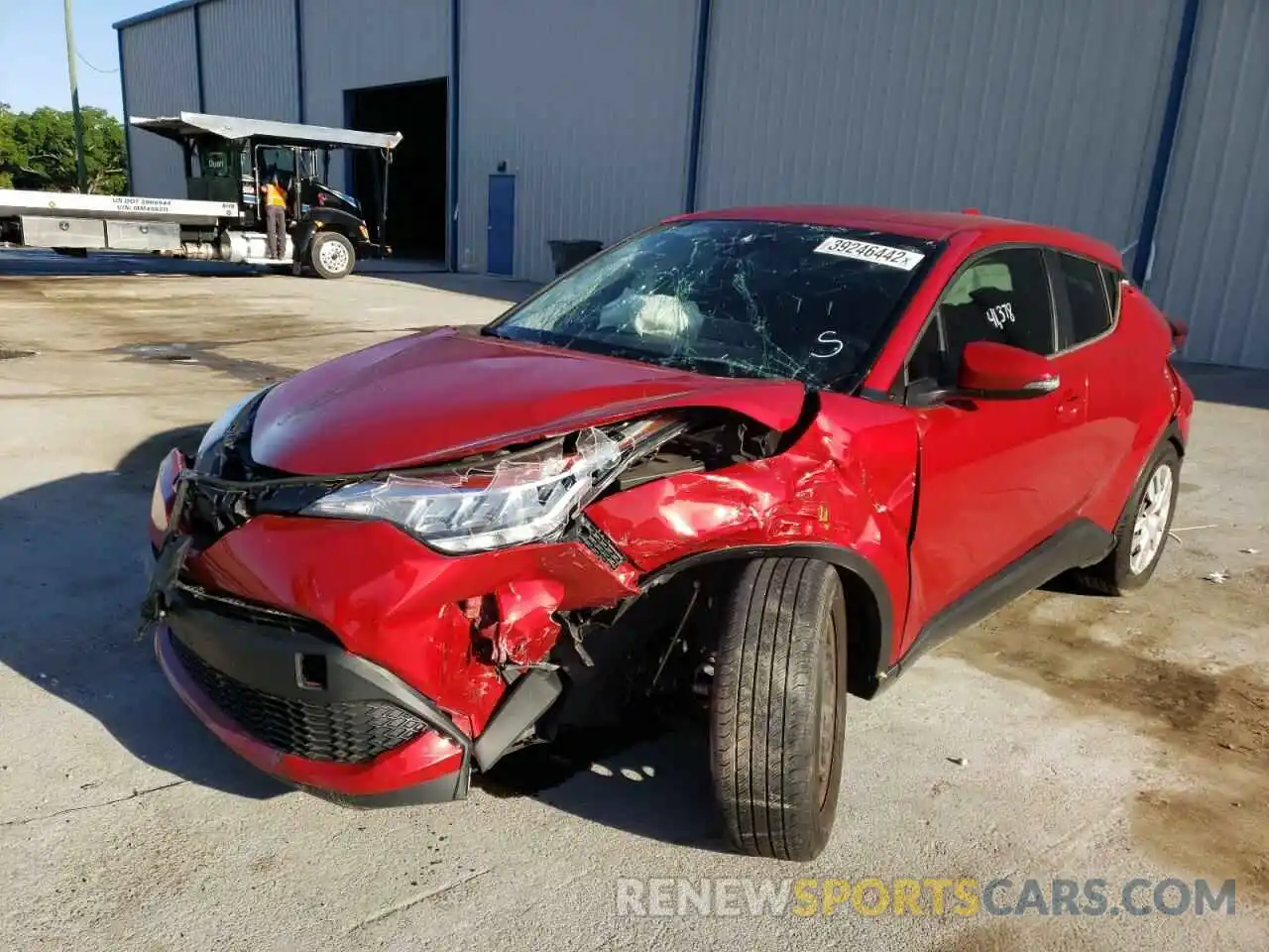 2 Photograph of a damaged car NMTKHMBX1LR105763 TOYOTA C-HR 2020