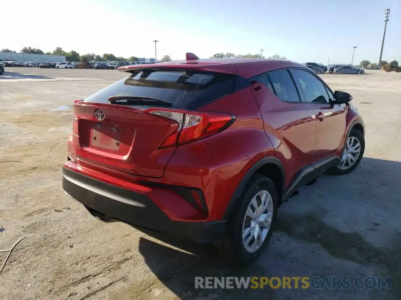 4 Photograph of a damaged car NMTKHMBX1LR105763 TOYOTA C-HR 2020