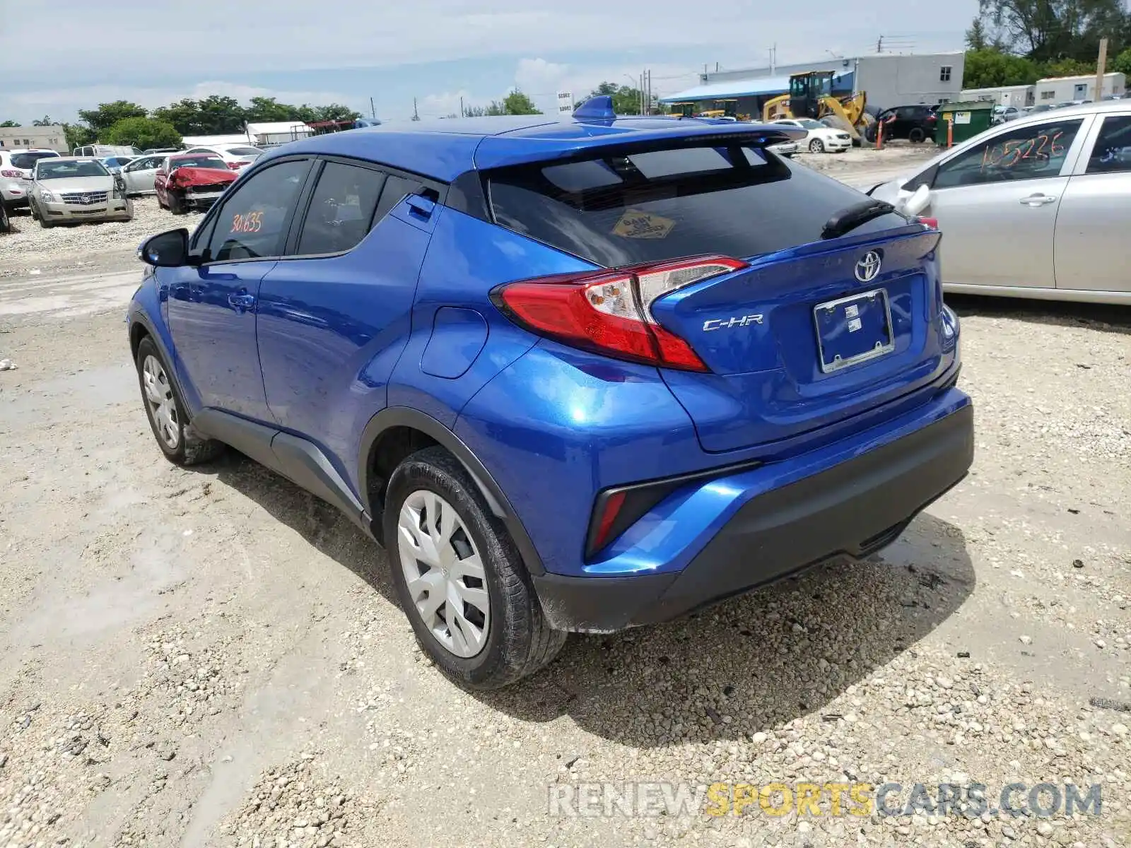 3 Photograph of a damaged car NMTKHMBX1LR106346 TOYOTA C-HR 2020