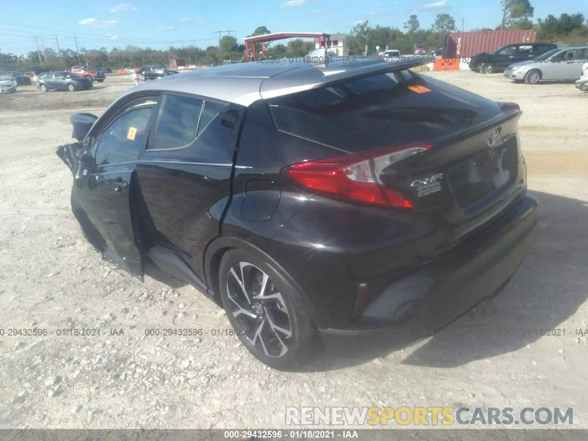 3 Photograph of a damaged car NMTKHMBX1LR107223 TOYOTA C-HR 2020