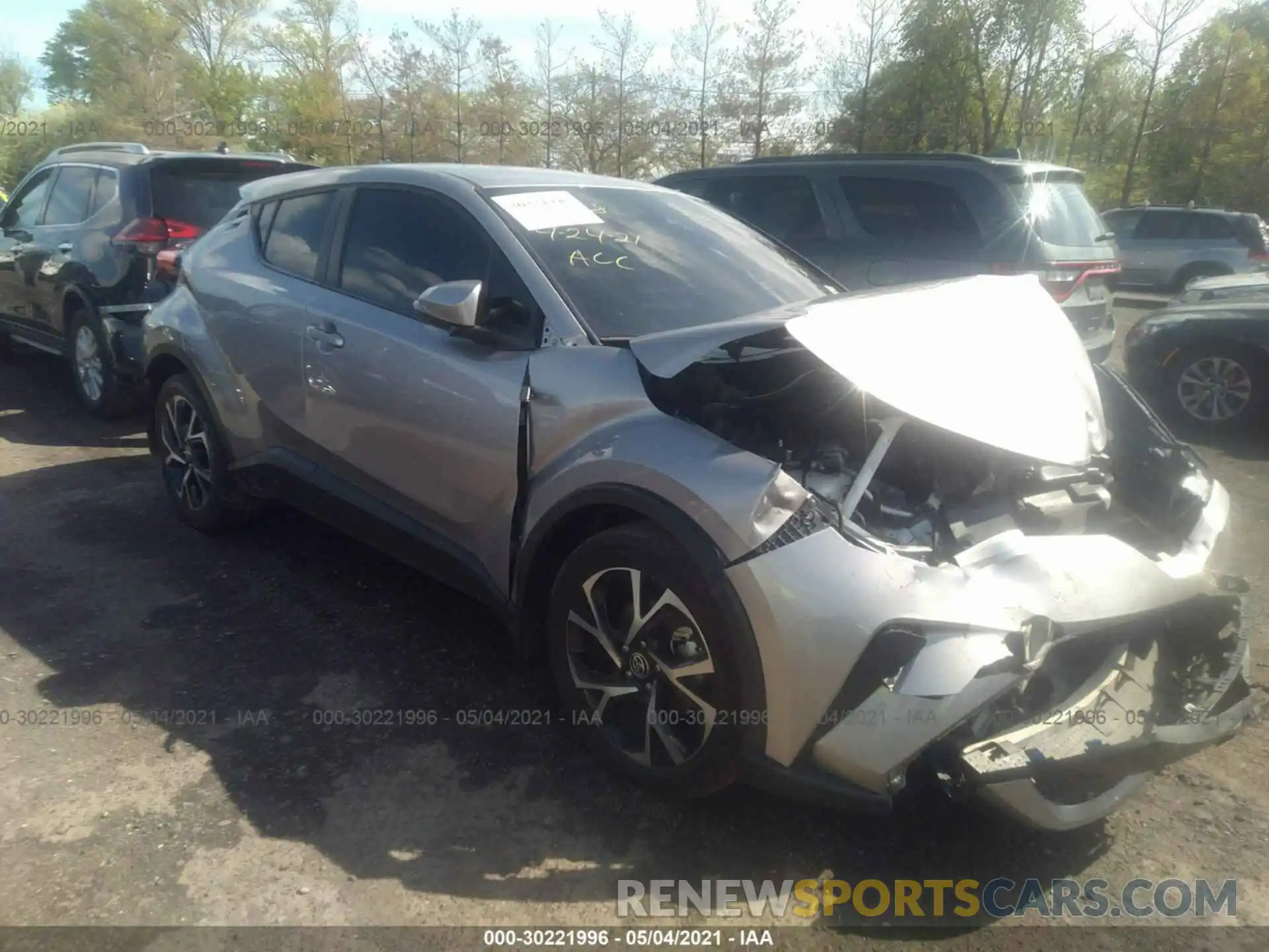 1 Photograph of a damaged car NMTKHMBX1LR110896 TOYOTA C-HR 2020