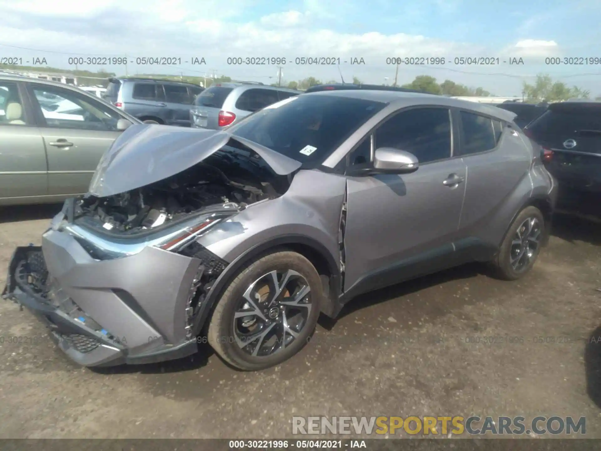 2 Photograph of a damaged car NMTKHMBX1LR110896 TOYOTA C-HR 2020