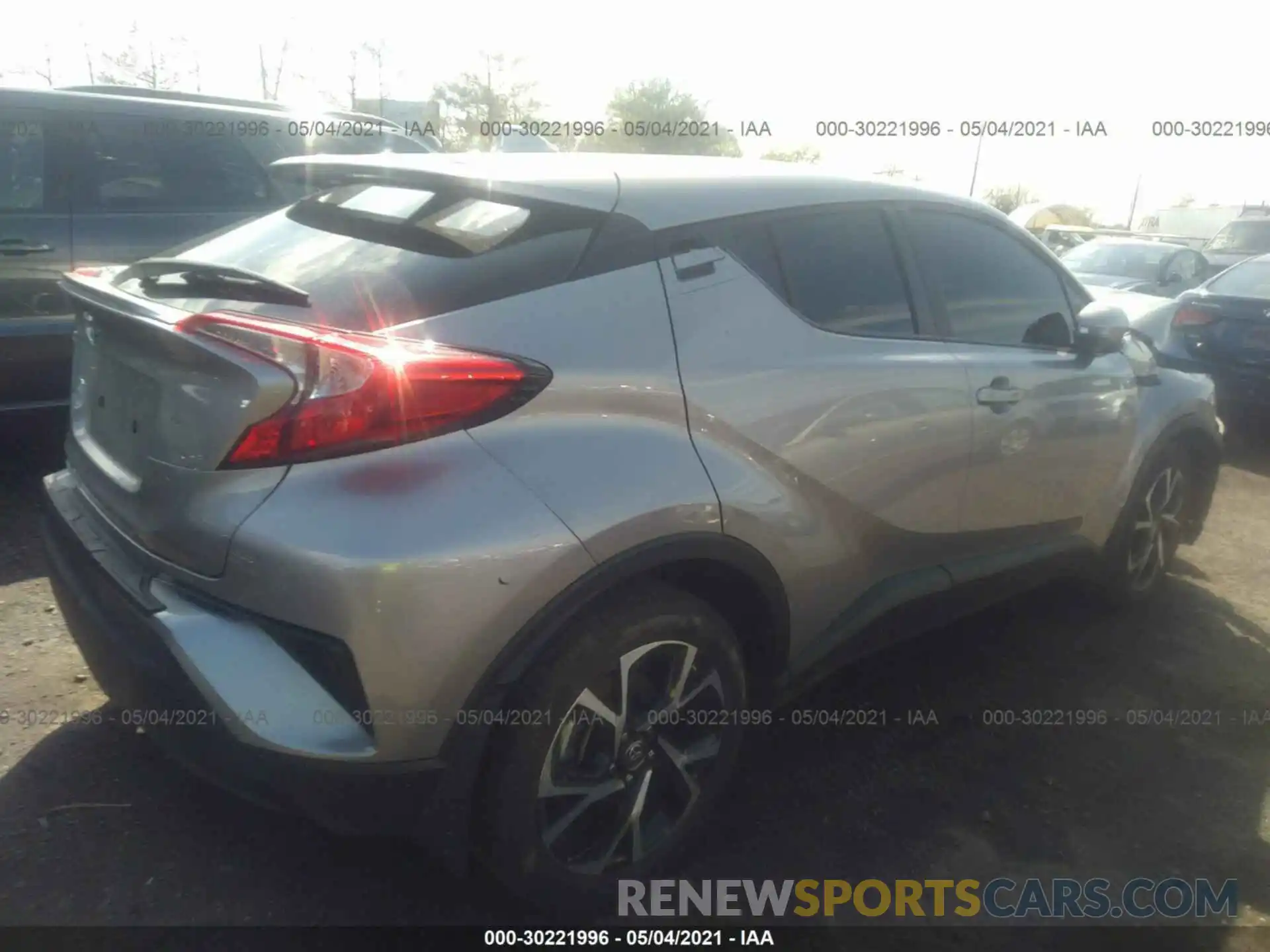 4 Photograph of a damaged car NMTKHMBX1LR110896 TOYOTA C-HR 2020