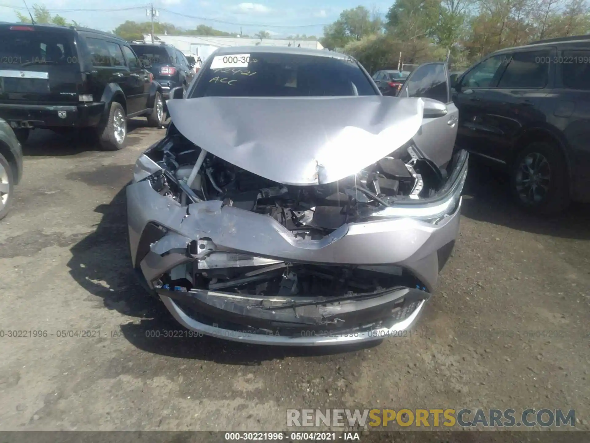 6 Photograph of a damaged car NMTKHMBX1LR110896 TOYOTA C-HR 2020