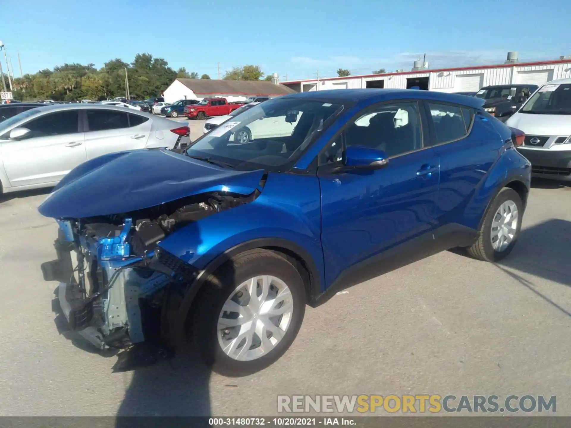 2 Photograph of a damaged car NMTKHMBX1LR112230 TOYOTA C-HR 2020