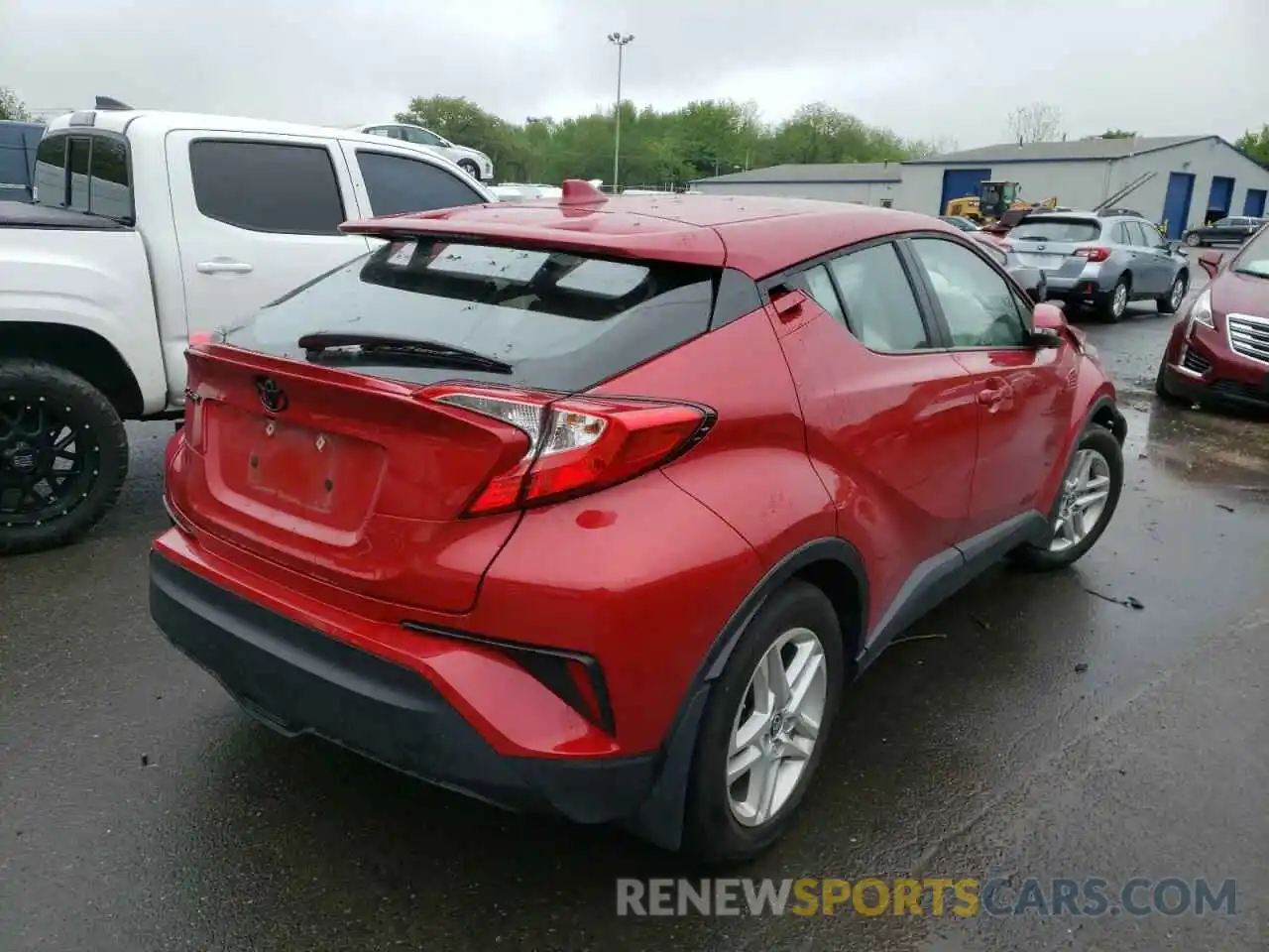 4 Photograph of a damaged car NMTKHMBX1LR112695 TOYOTA C-HR 2020