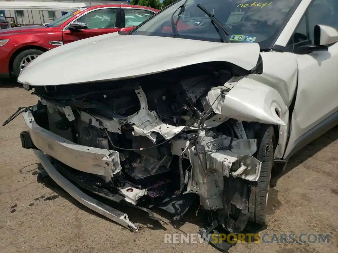 9 Photograph of a damaged car NMTKHMBX1LR113331 TOYOTA C-HR 2020