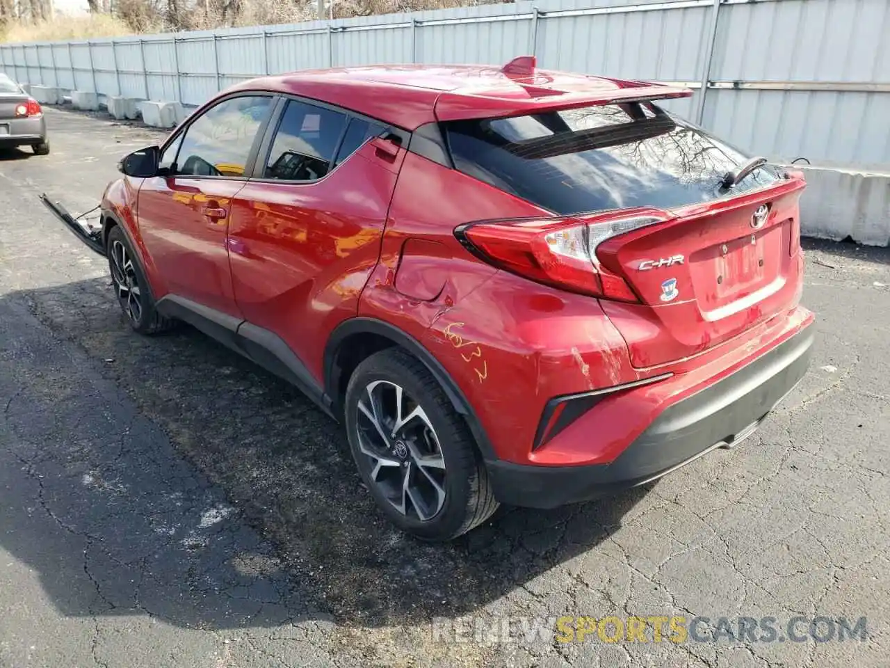 3 Photograph of a damaged car NMTKHMBX1LR113345 TOYOTA C-HR 2020