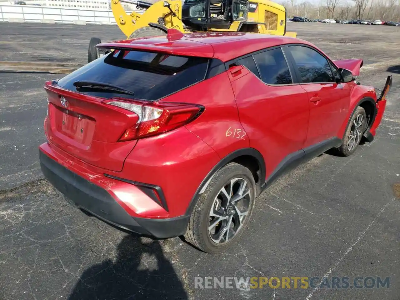 4 Photograph of a damaged car NMTKHMBX1LR113345 TOYOTA C-HR 2020