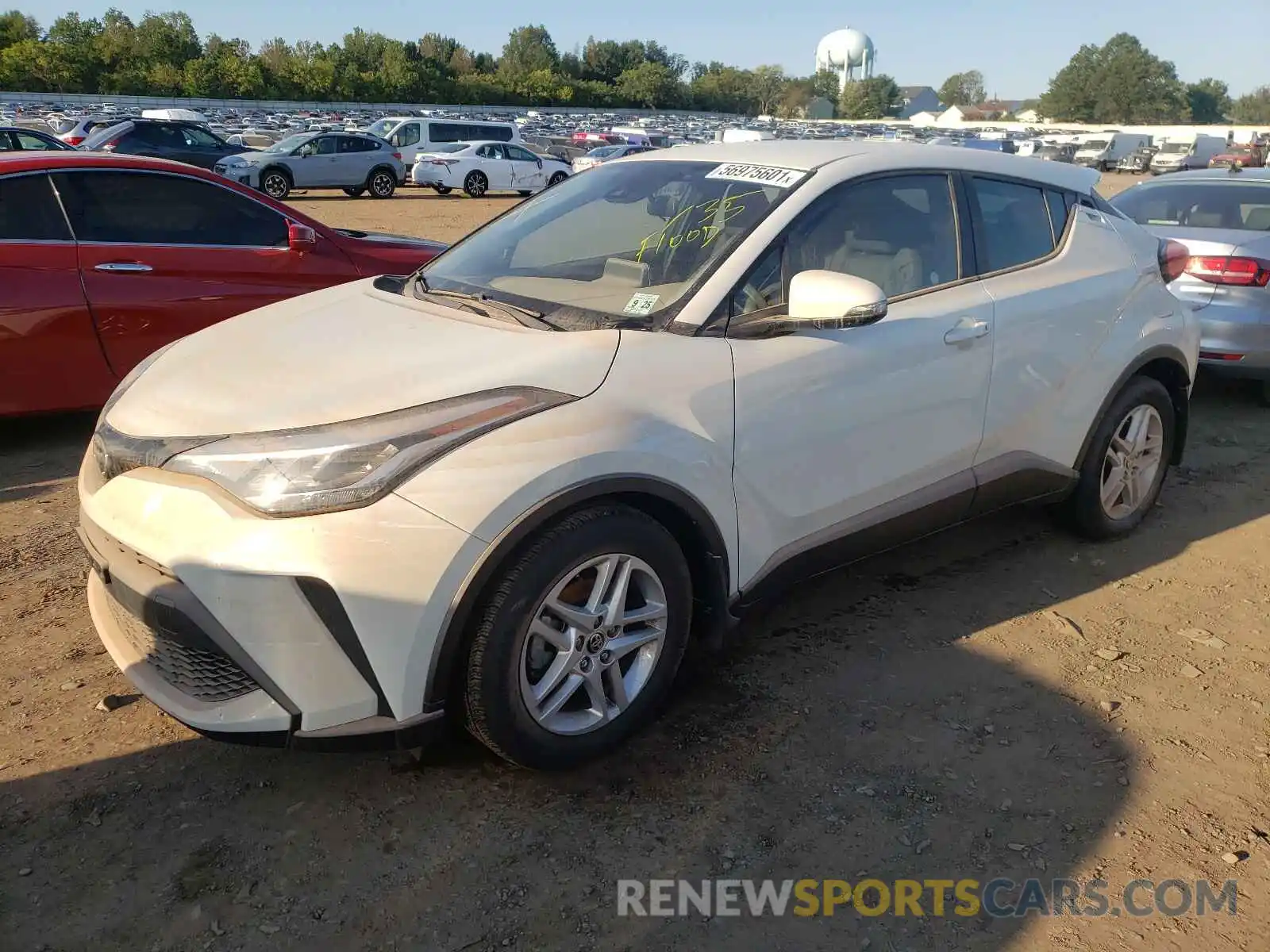 2 Photograph of a damaged car NMTKHMBX1LR113457 TOYOTA C-HR 2020