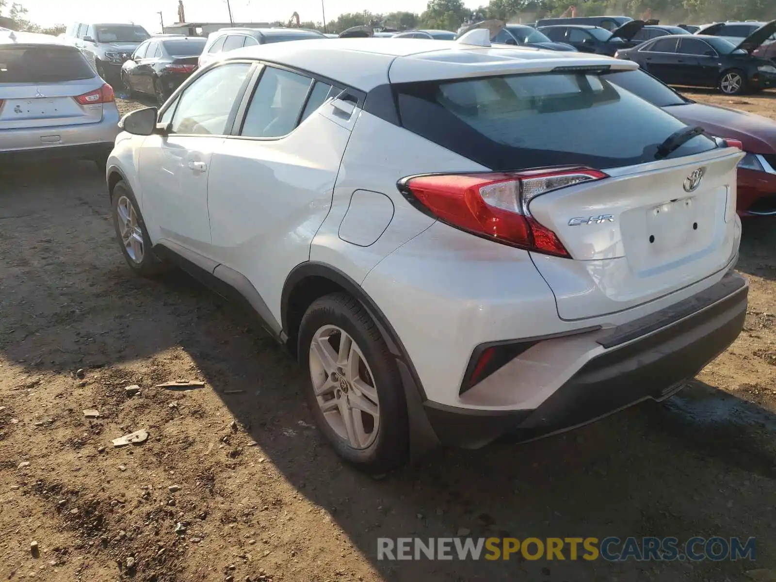 3 Photograph of a damaged car NMTKHMBX1LR113457 TOYOTA C-HR 2020