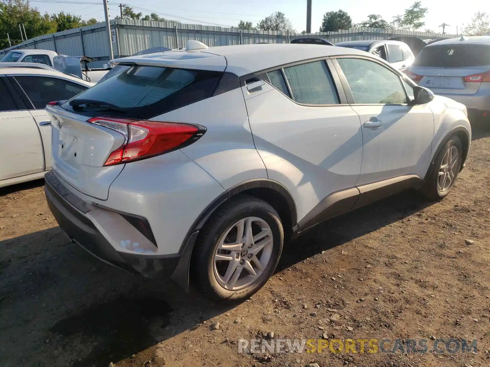 4 Photograph of a damaged car NMTKHMBX1LR113457 TOYOTA C-HR 2020