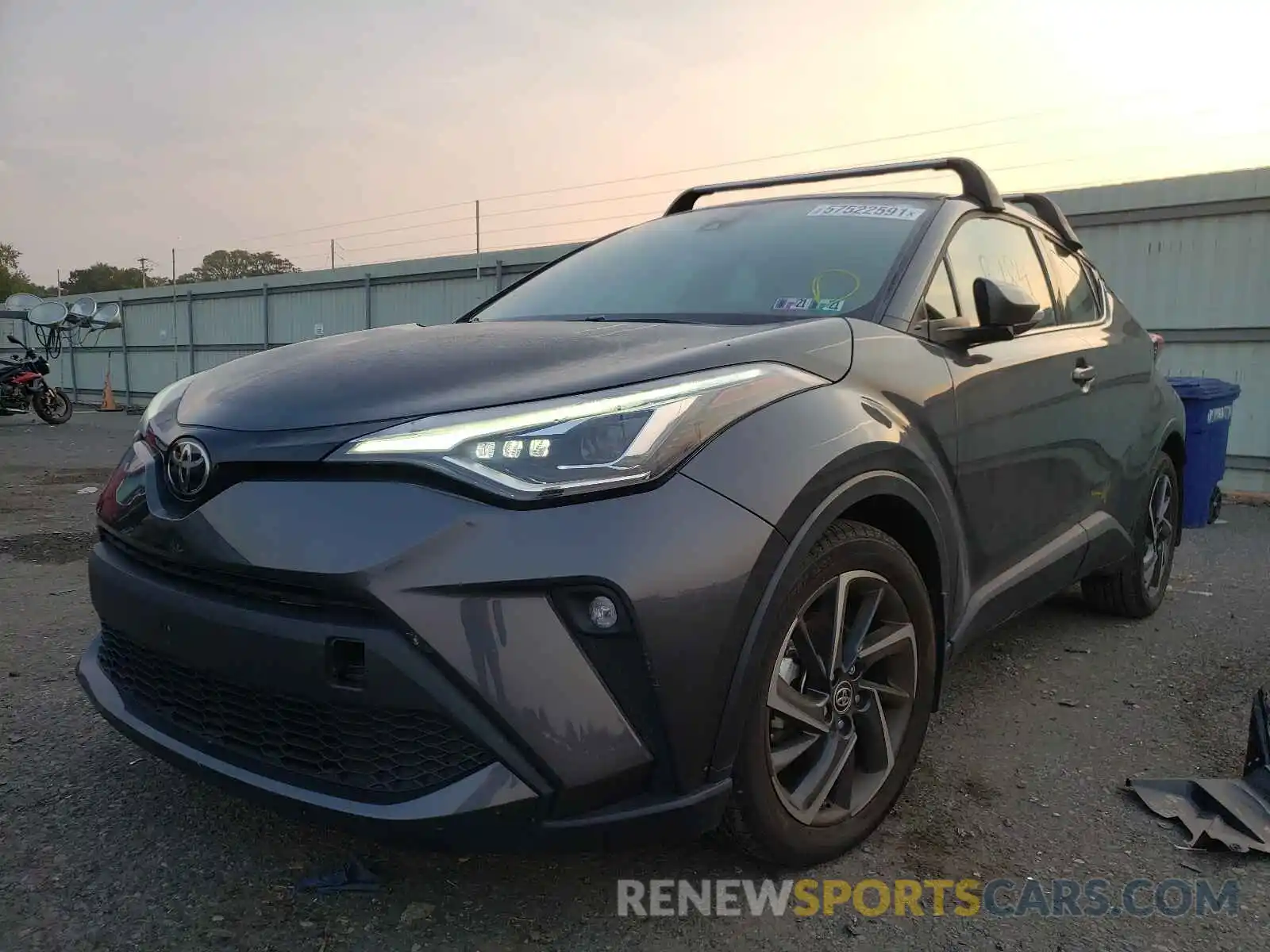 2 Фотография поврежденного автомобиля NMTKHMBX1LR113605 TOYOTA C-HR 2020