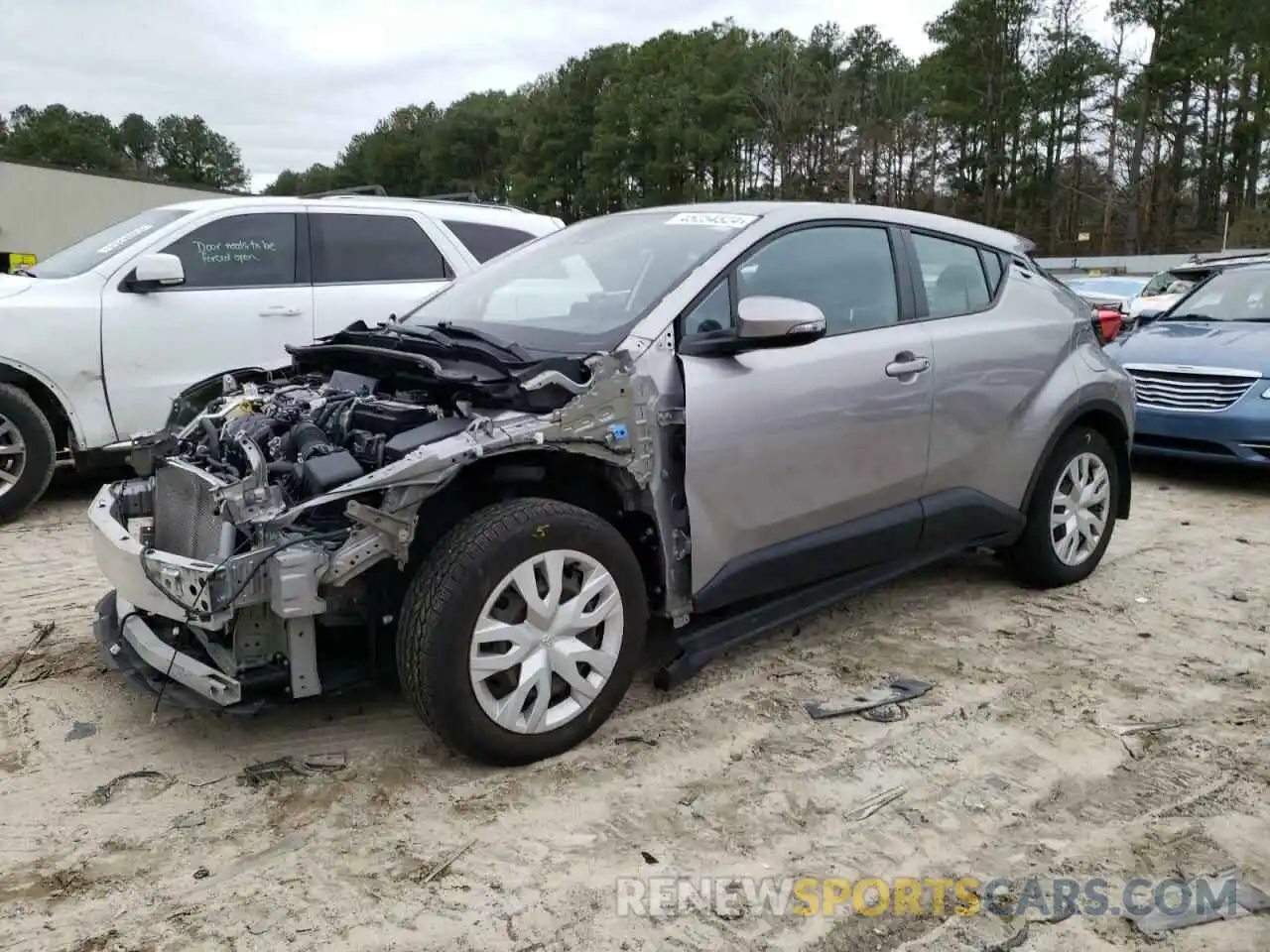 1 Photograph of a damaged car NMTKHMBX1LR116066 TOYOTA C-HR 2020