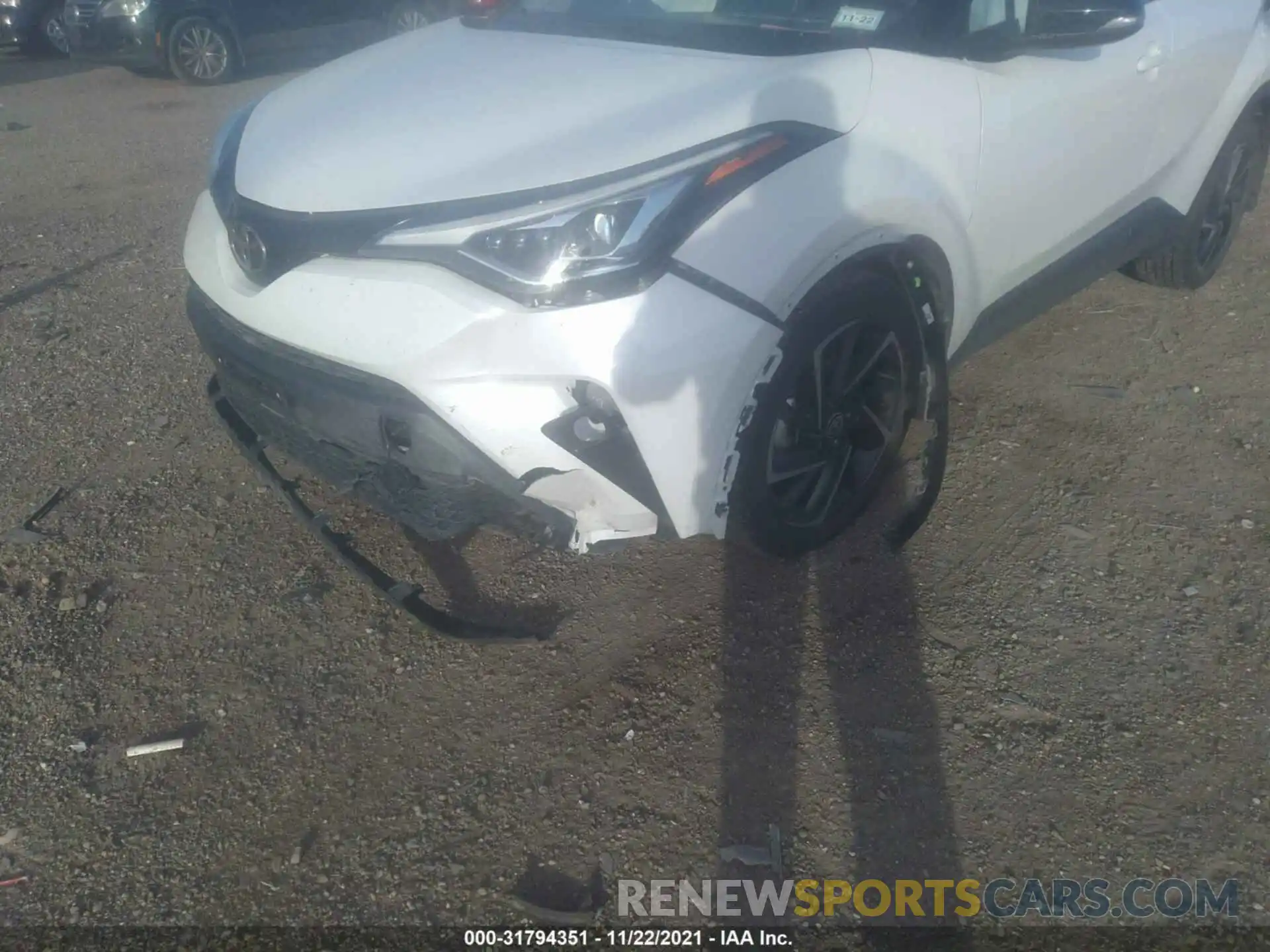 6 Photograph of a damaged car NMTKHMBX1LR116522 TOYOTA C-HR 2020