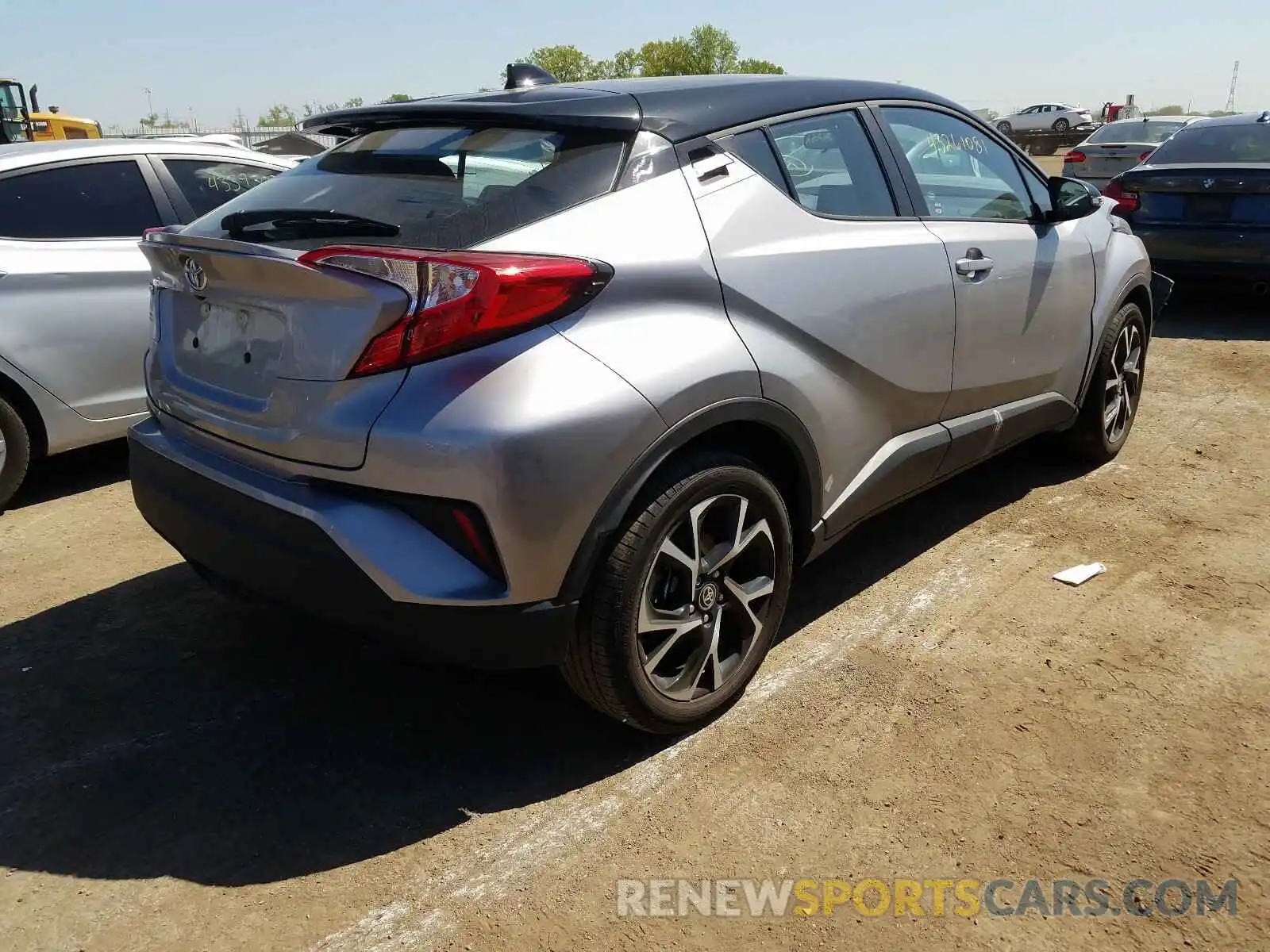 4 Photograph of a damaged car NMTKHMBX1LR116925 TOYOTA C-HR 2020