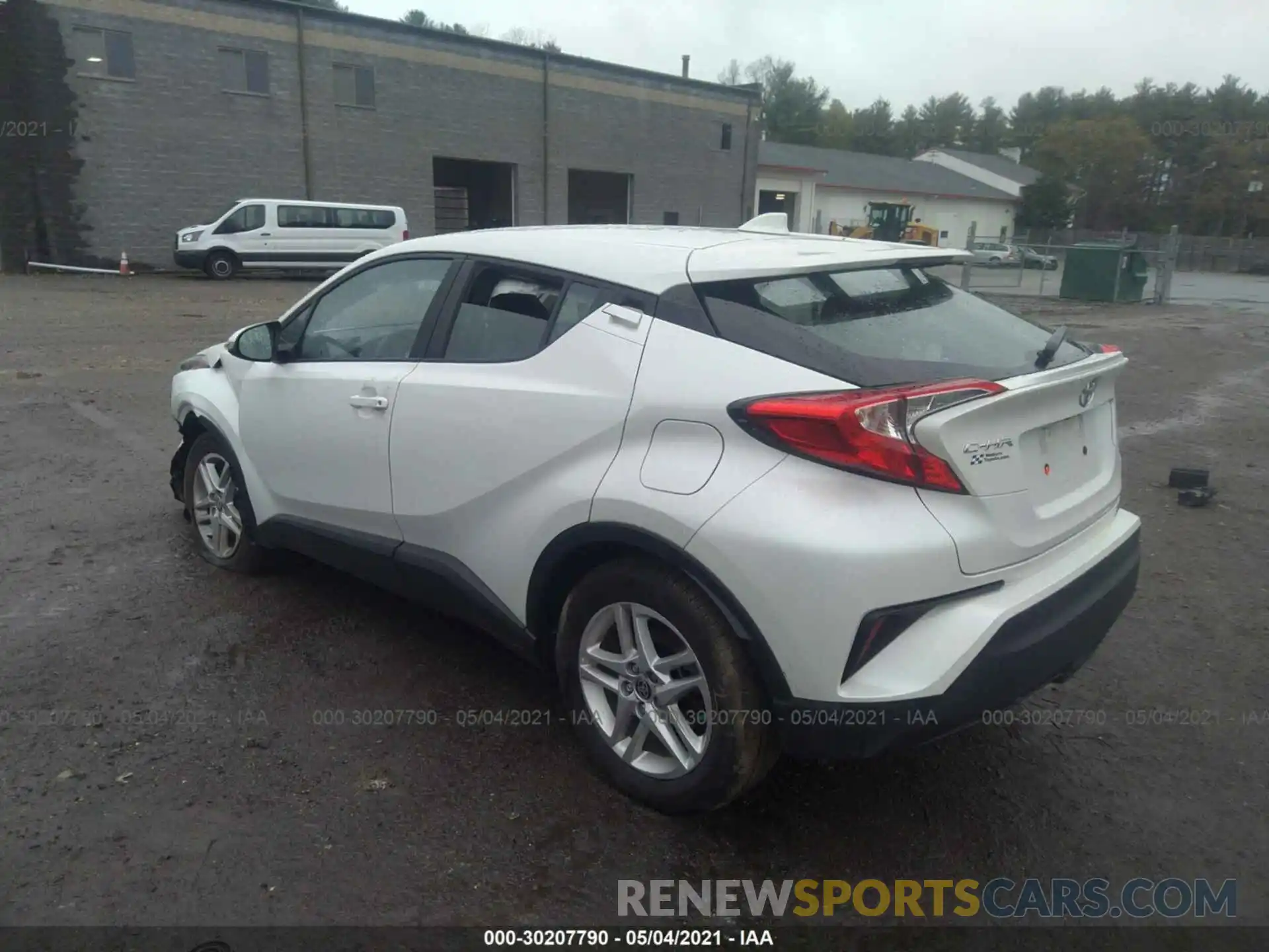 3 Photograph of a damaged car NMTKHMBX1LR117802 TOYOTA C-HR 2020