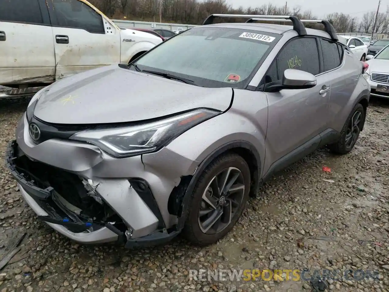 2 Фотография поврежденного автомобиля NMTKHMBX1LR117864 TOYOTA C-HR 2020