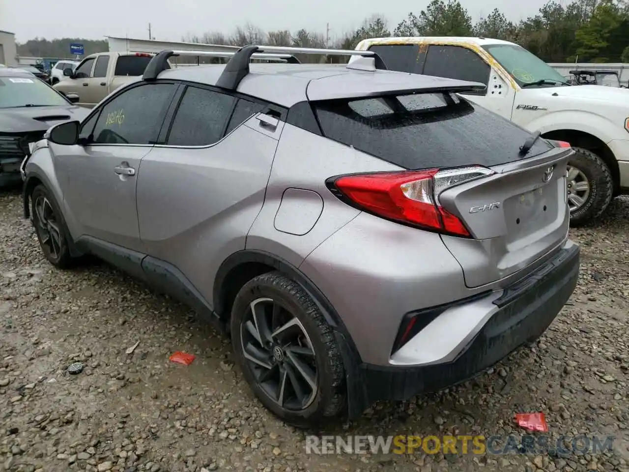 3 Photograph of a damaged car NMTKHMBX1LR117864 TOYOTA C-HR 2020