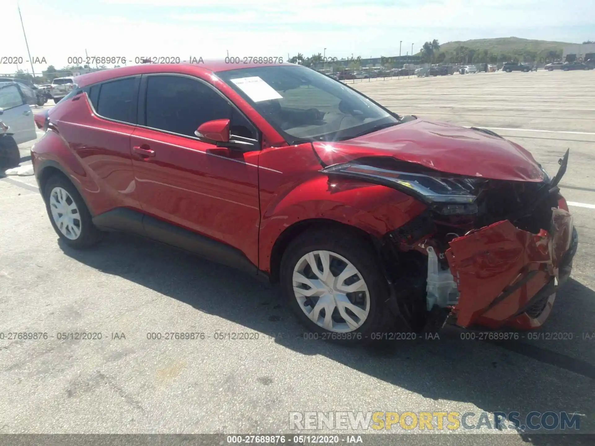 1 Photograph of a damaged car NMTKHMBX2LR104136 TOYOTA C-HR 2020