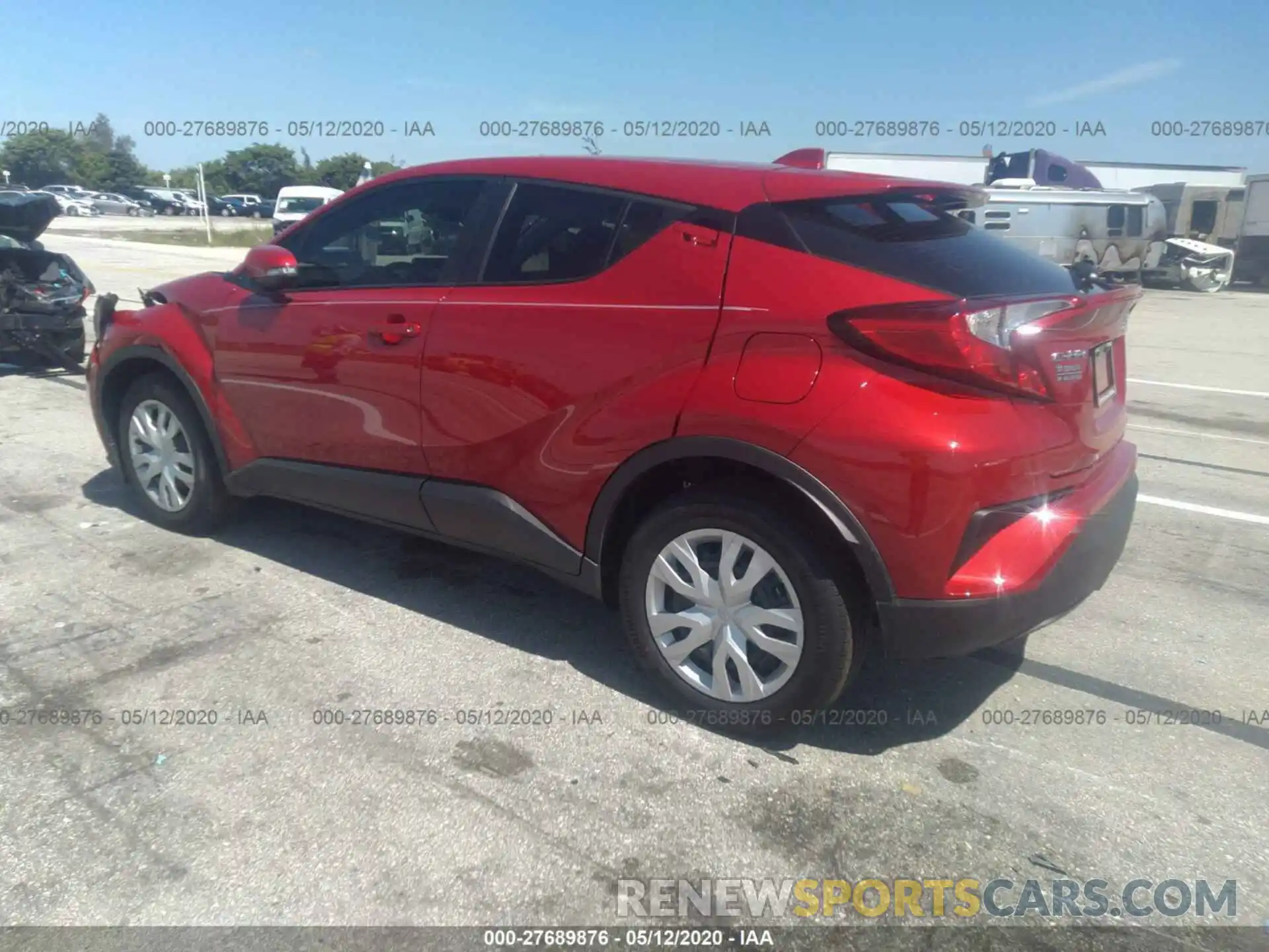 3 Photograph of a damaged car NMTKHMBX2LR104136 TOYOTA C-HR 2020