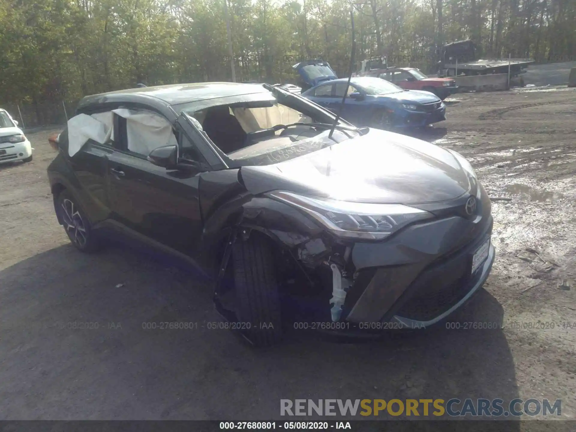 1 Photograph of a damaged car NMTKHMBX2LR106551 TOYOTA C-HR 2020