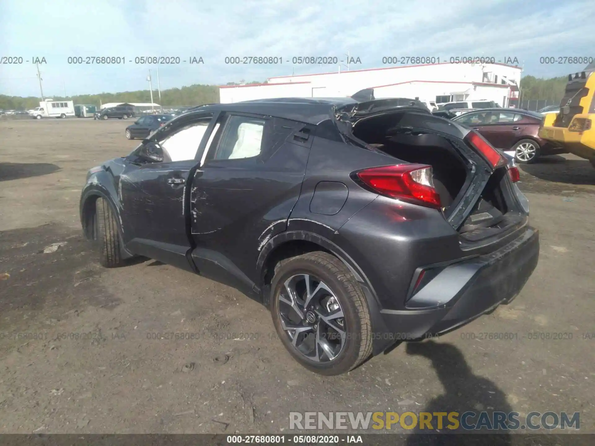 3 Фотография поврежденного автомобиля NMTKHMBX2LR106551 TOYOTA C-HR 2020