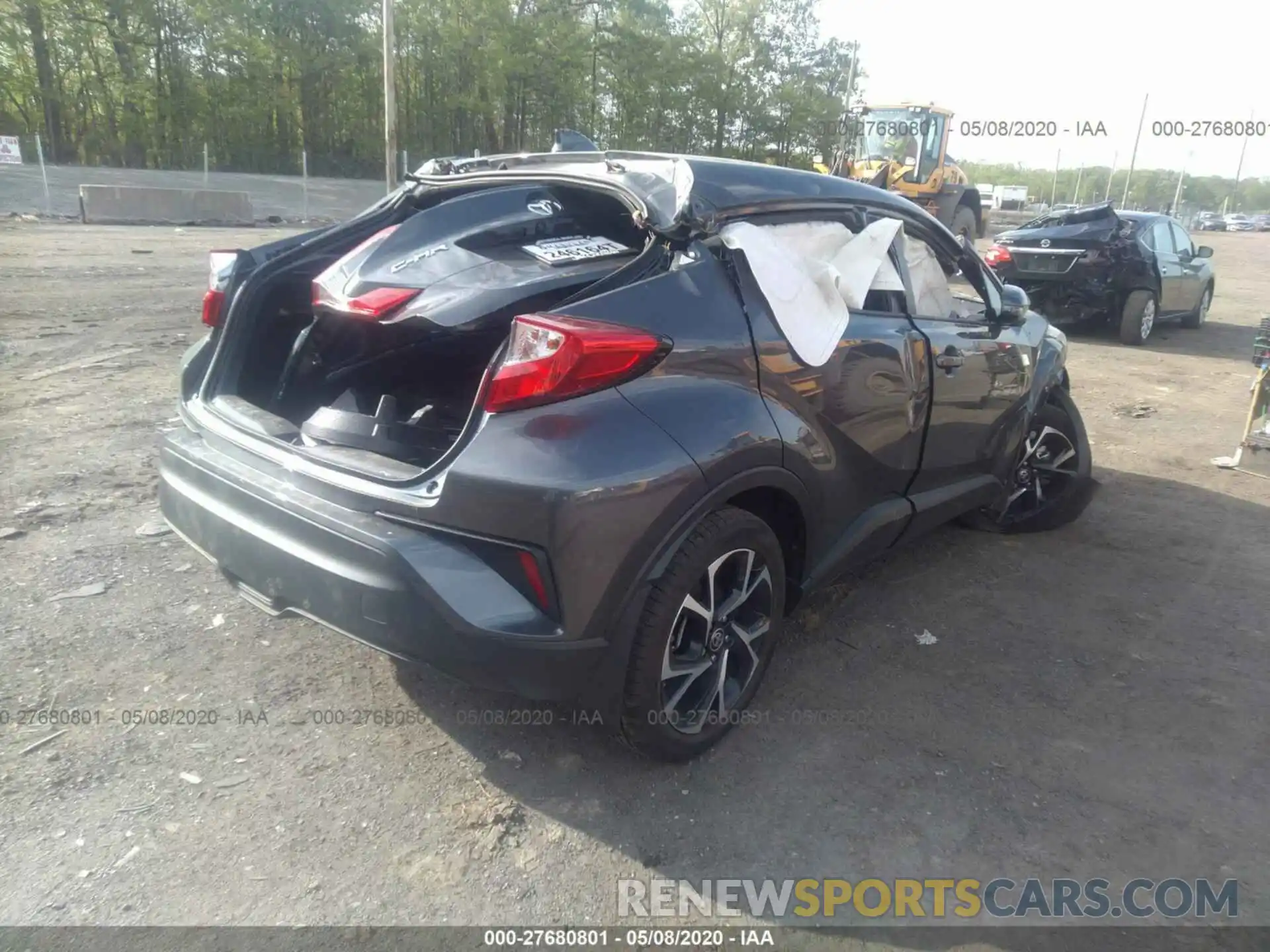 4 Photograph of a damaged car NMTKHMBX2LR106551 TOYOTA C-HR 2020